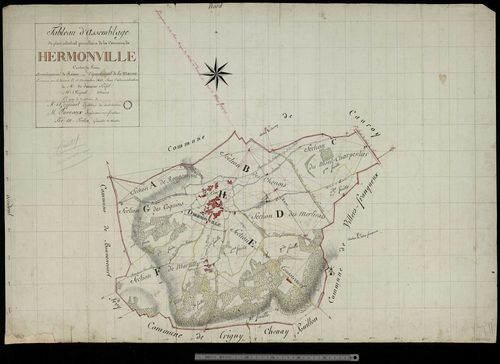 Hermonville. Tableau d'assemblage 1