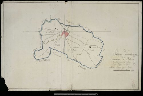 Jâlons. Tableau d'assemblage