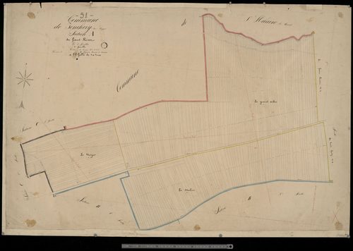 Jonchery-sur-Suippe. Section A1
