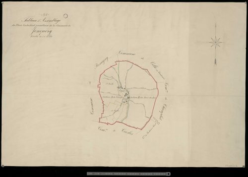 Jonquery. Tableau d'assemblage