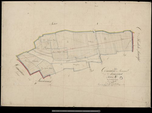 Jussecourt-Minecourt. Section B1