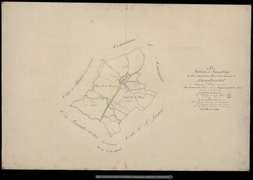 Landricourt. Tableau d'assemblage