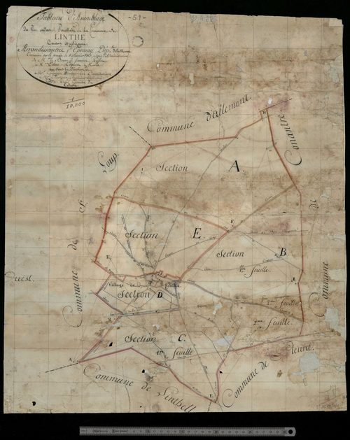 Linthes. Tableau d'assemblage