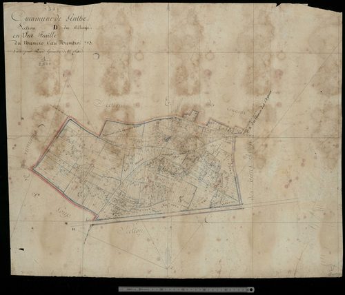 Linthes. Section Du