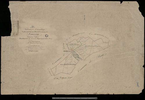 Louvercy. Tableau d'assemblage