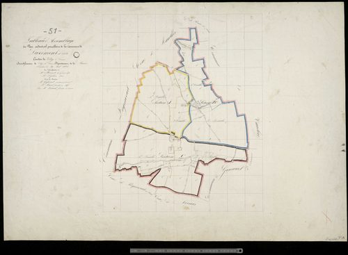 Luxémont-et-Villotte. Tableau d'assemblage