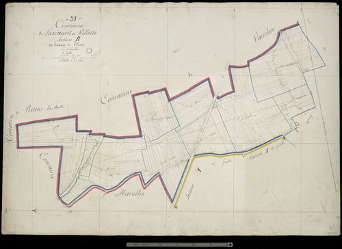 Luxémont-et-Villotte. Section B1