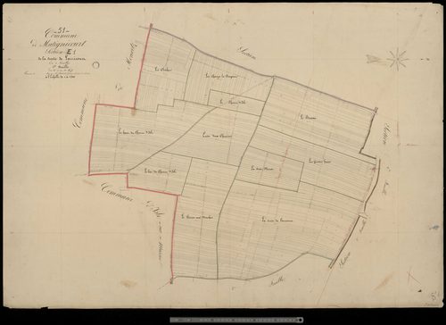 Matignicourt. Section E1