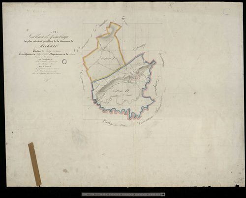 Merlaut. Tableau d'assemblage