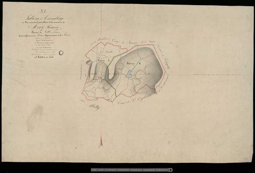Méry-Prémecy. Tableau d'assemblage