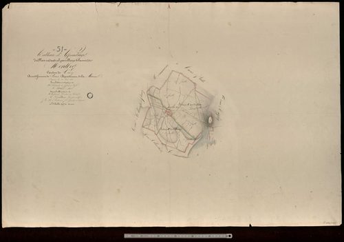 Montbré. Tableau d'assemblage
