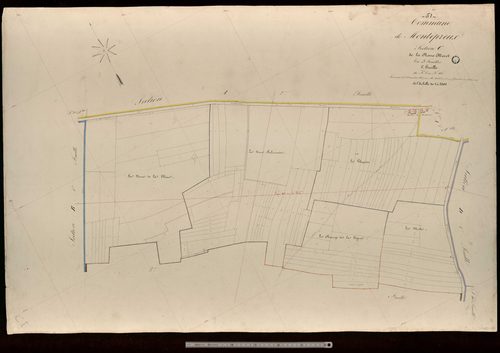 Montépreux. Section C1