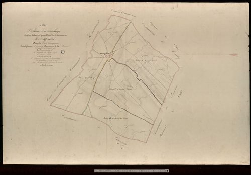 Montépreux. Tableau d'assemblage