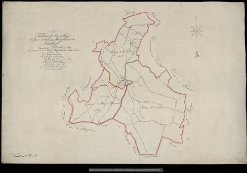 Nanteuil-la-Fosse. Tableau d'assemblage