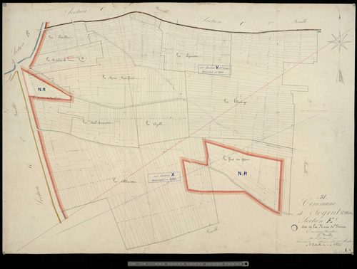 Nogent-l'Abbesse. Section E1