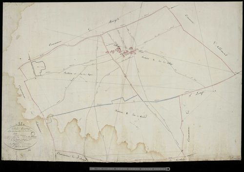 Péas. Tableau d'assemblage