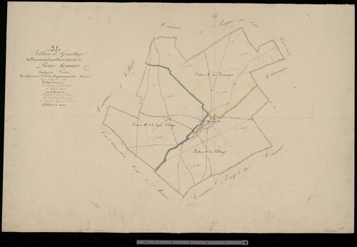 Pierre-Morains. Tableau d'assemblage
