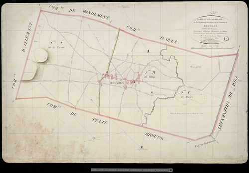 Reuves. Tableau d'assemblage