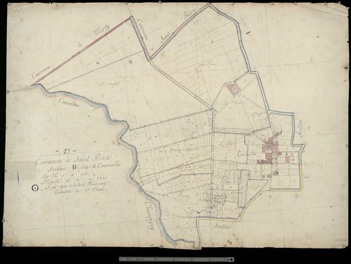 Saint-Brice-Courcelles. Section Bu