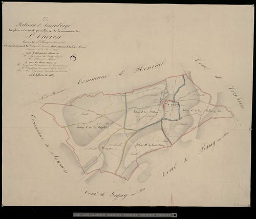 Saint-Chéron. Tableau d'assemblage