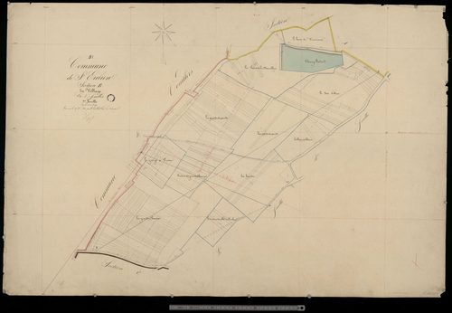 Saint-Eulien. Section B1