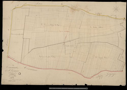 Sainte-Gemme. Section C1