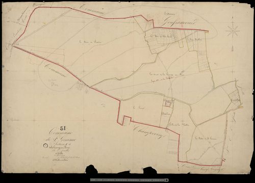 Sainte-Gemme. Section A1