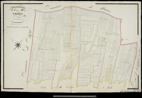 Saint-Germain-la-Ville. Section B1