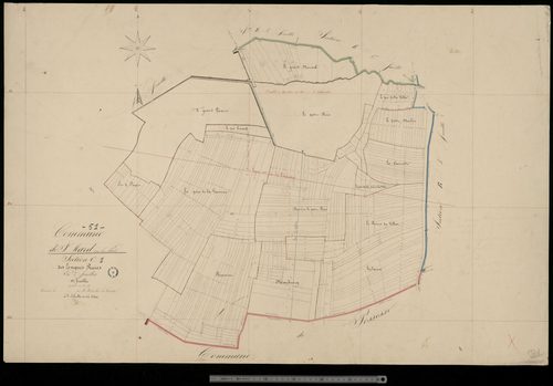 Saint-Mard-sur-le-Mont. Section C1