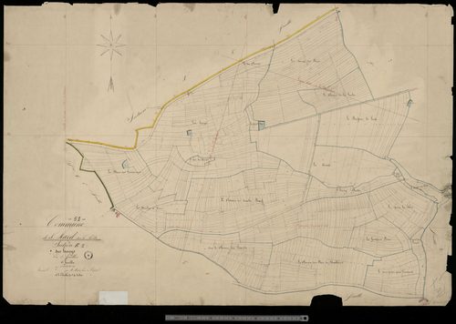 Saint-Mard-sur-le-Mont. Section B1