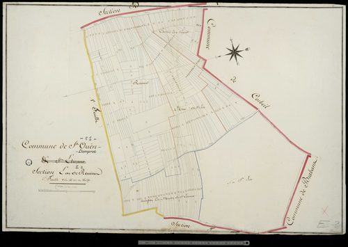 Saint-Ouen. Section E2
