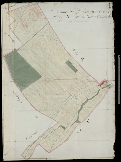 Saint-Pierre-aux-Oies. Section A
