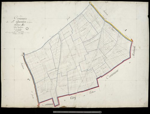 Saint-Quentin-les-Marais. Section B2