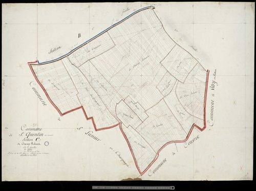 Saint-Quentin-les-Marais. Section C1