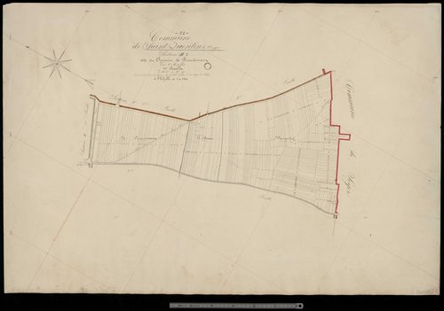 Saint-Quentin-le-Verger. Section D1