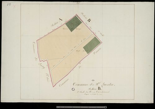 Saint-Quentin-sur-Coole. Section B1