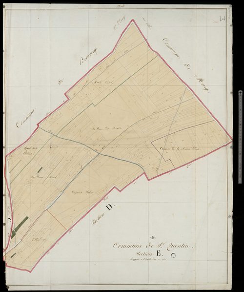 Saint-Quentin-sur-Coole. Section Eu