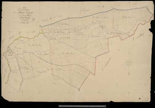 Saint-Vrain. Section D1