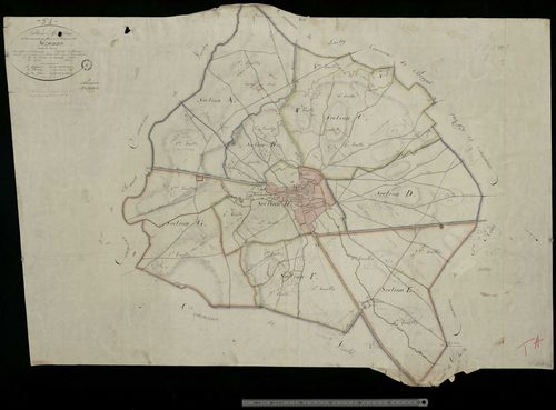Sézanne. Tableau d'assemblage