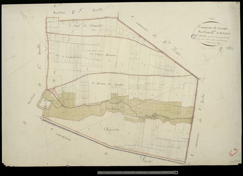 Sézanne. Section E3