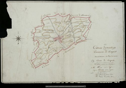 Sompuis. Tableau d'assemblage