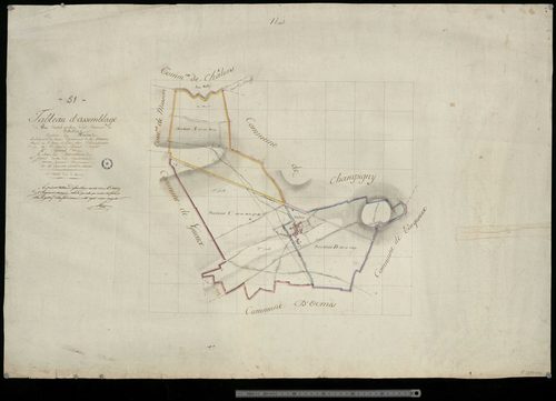 Thillois. Tableau d'assemblage