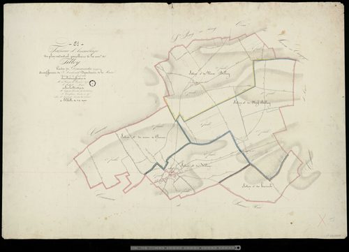 Tilloy-et-Bellay. Tableau d'assemblage