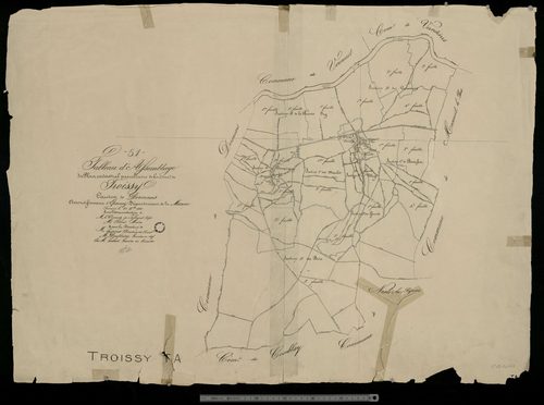 Troissy. Tableau d'assemblage