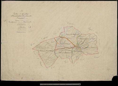 Vanault-le-Châtel. Tableau d'assemblage