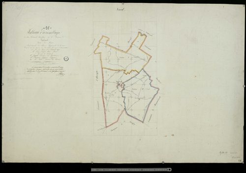 Vandeuil. Tableau d'assemblage