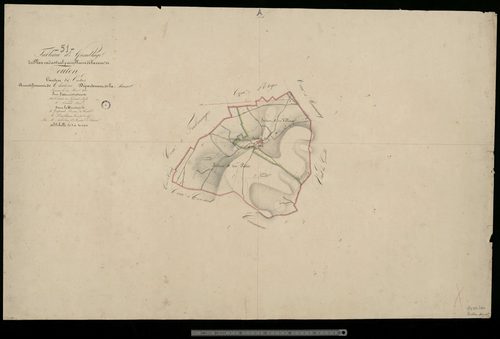 Toulon-la-Montagne. Tableau d'assemblage