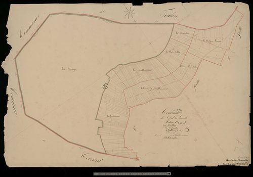 Vert-la-Gravelle. Section F1 dvt