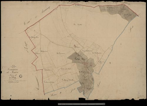 Toulon-la-Montagne. Section A1