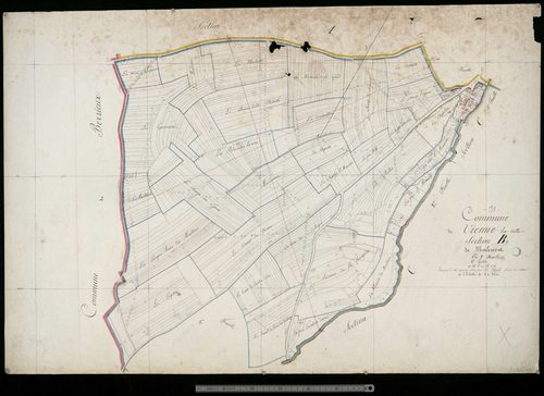 Vienne-la-Ville. Section B1
